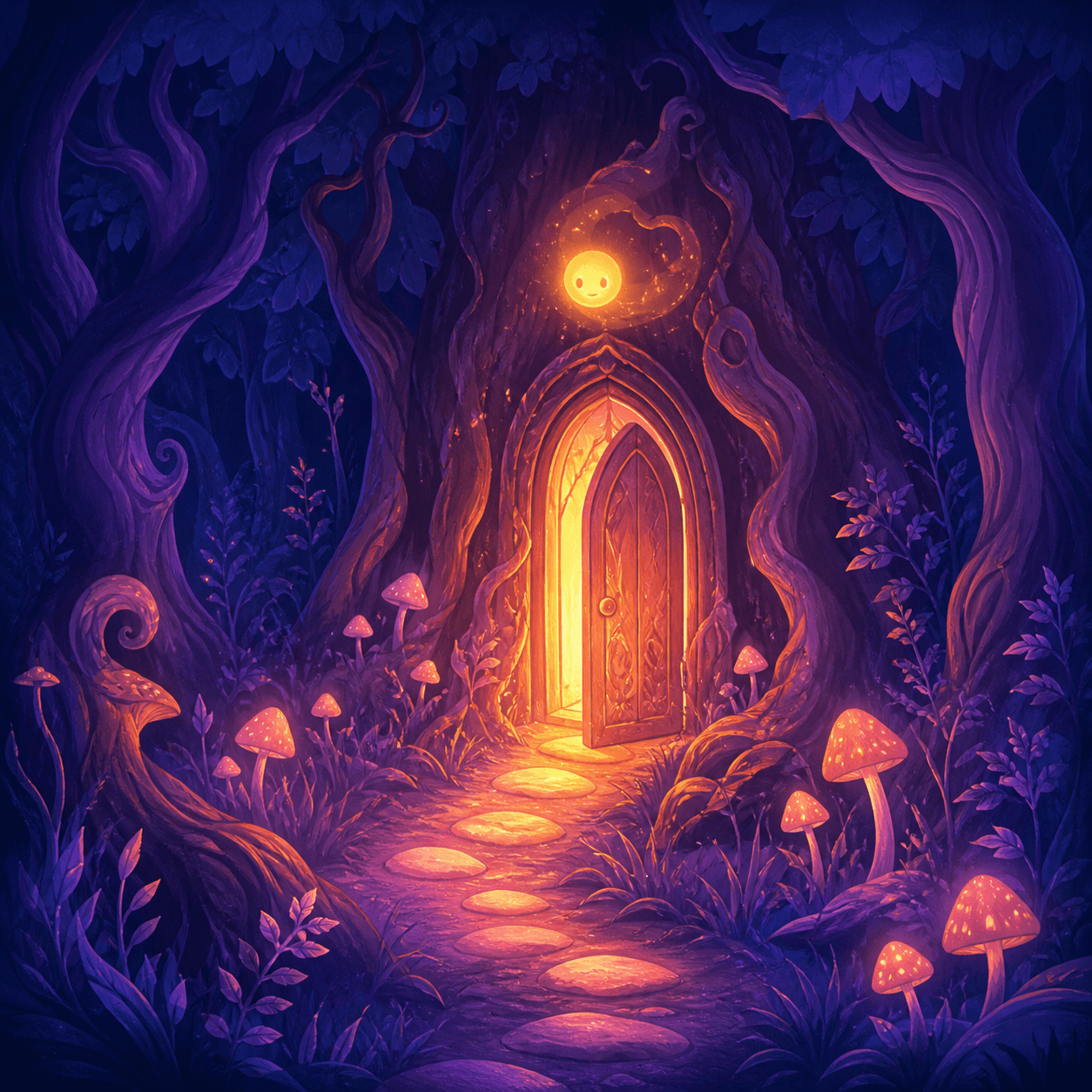 Talk's door